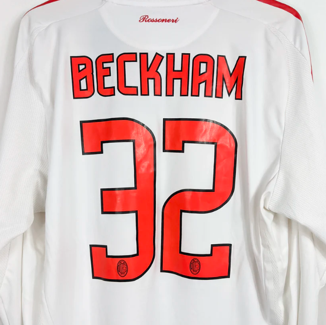 AC Milan 2008/09 Away - Beckham #32