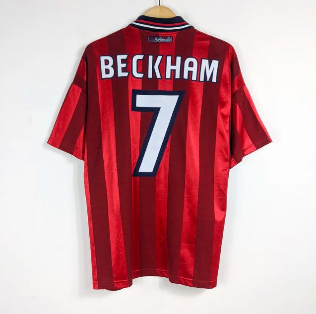 England 1998 Away - Beckham #7
