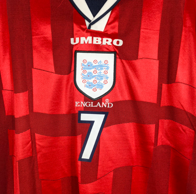 England 1998 Away - Beckham #7