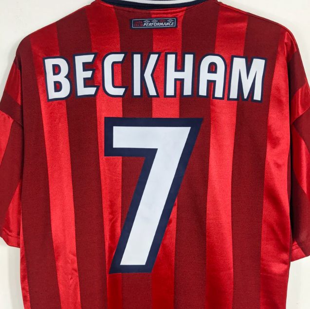 England 1998 Away - Beckham #7